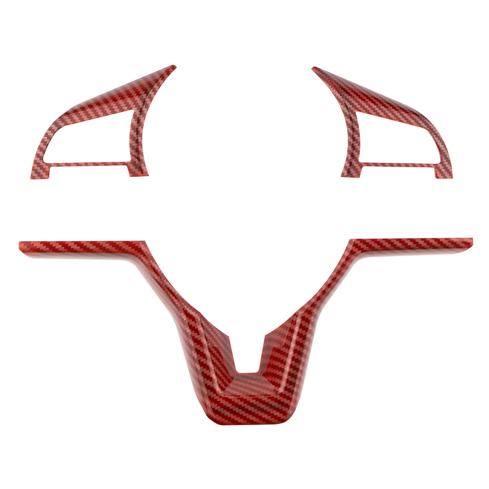 Car Steering Wheel Panel Cover Trim Sticker for Nissan Qashqai J11 Xtrail T32 Rogue Note Versa Kicks Juke Micra Leaf Sentra