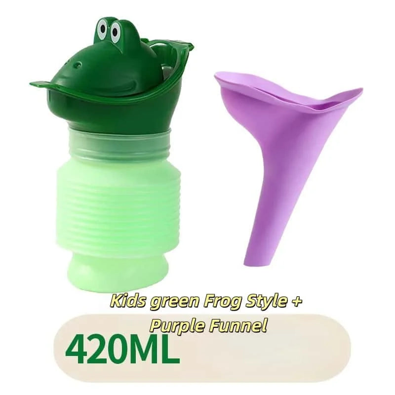 Portable Female Urination Device Foldable Standing Urinal for Outdoor Travel Car Emergency Use