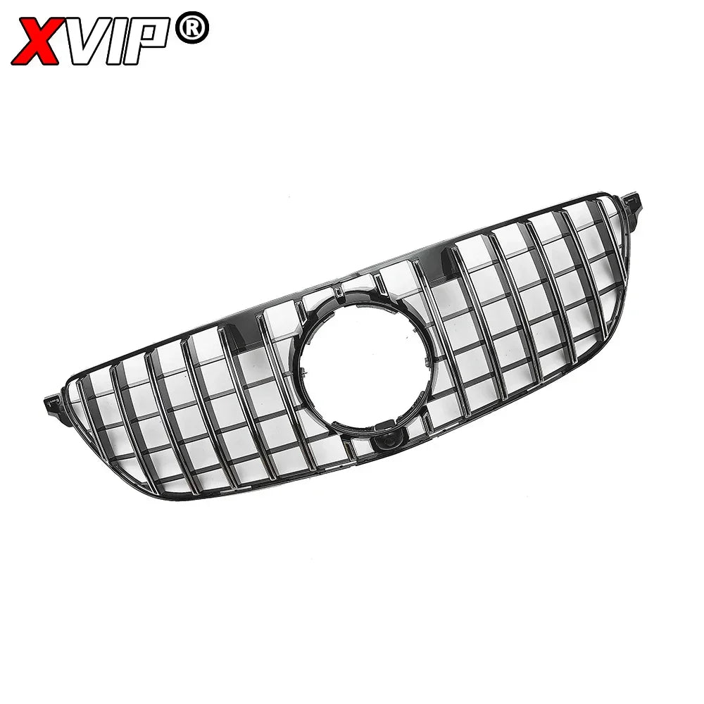 XVIP Front Chrome Diamonds Style Racing Grille For Mercedes Benz GLE C292 GLE350 GLE450 GLE500 GLE43 AMG 2016-2019 Upper Grilles