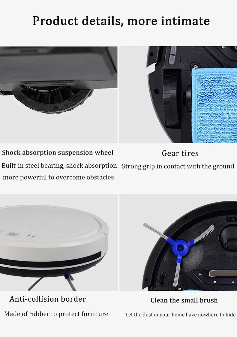 Robot Vacuum Cleaner  Smart Remote Control Wireless AutoRecharge Floor Sweeping Cleaning appliance Vacuum Cleaner For Home
