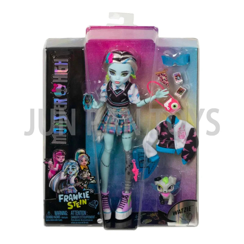 Original Monster High Fest Scary Sweet Birthday Prom Party Secrets Garden Wednesday Addams Collectible Fashion Doll Kid Gift Toy