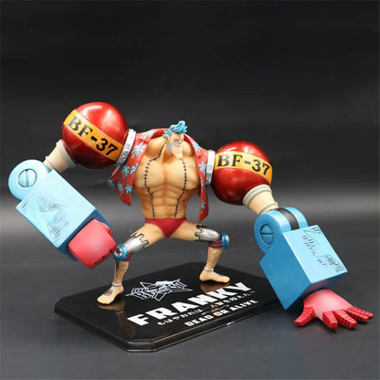 One Piece Franky Zero New World Two Years Later Battle Version Boxed Pvc Figure Anime Collectible For Adult Collectors