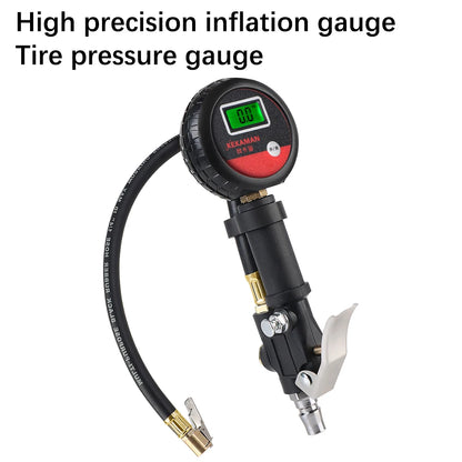 Universal Digital Tire Pressure Gauge - LCD Display High Precision Tyre Tester for Car Truck Motorcycle Vehicles