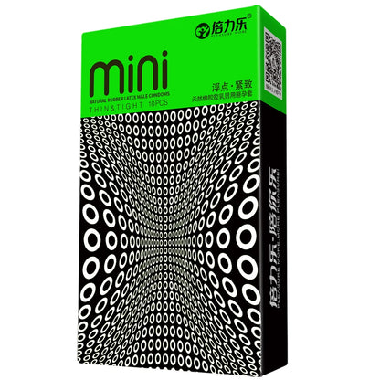 Ultra Thin Condoms S Size 46mm Mini Condom Super Thin Dotted Granular Tighten Sex Toys For Men Passionate Delay Ejaculation 18+