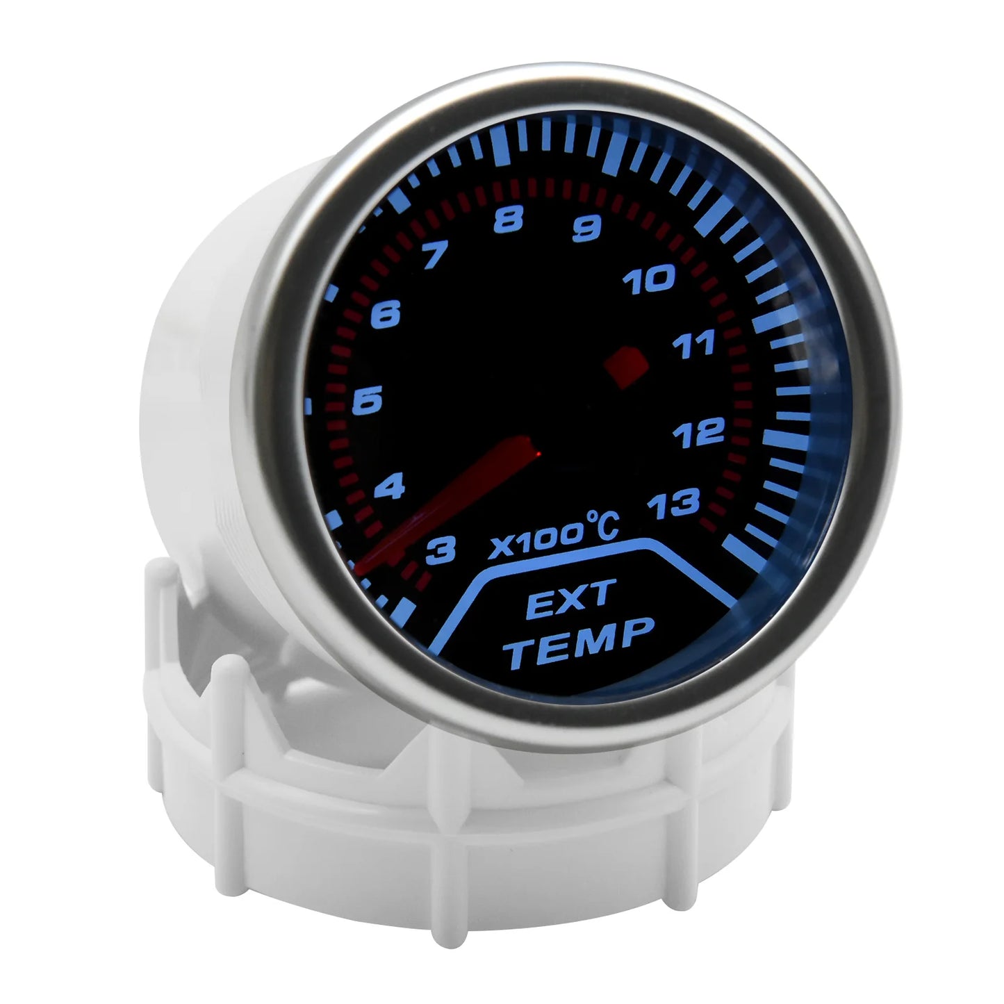 AD 52mm Water Temperature Gauge + 10mm Sensor  Boost Gauge Bar Psi Vacuum Oil Temp Press Voltmeter Tachometer RPM Car Gauge Pods
