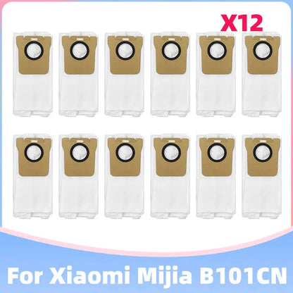 For Xiaomi Mijia Omni B101CN , X10 Plus / Dreame S10 Pro , L10s Ultra Spare Parts Main Side Brush Hepa Filter Mop Cloth Dust Bag