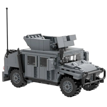 Modern Military MRAP Armored Vehicle Cougar Oshkosh M-ATV Kozak Building Blocks Set Car Tactical Off-Road For Collection 4x4 6x6