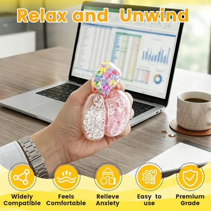 TPR DIY Ball Shell Kit Round Refillable DIY Stress Ball Making Kit Tear Resistant Stretchy Squishy Ball Making Kit Hands on Play