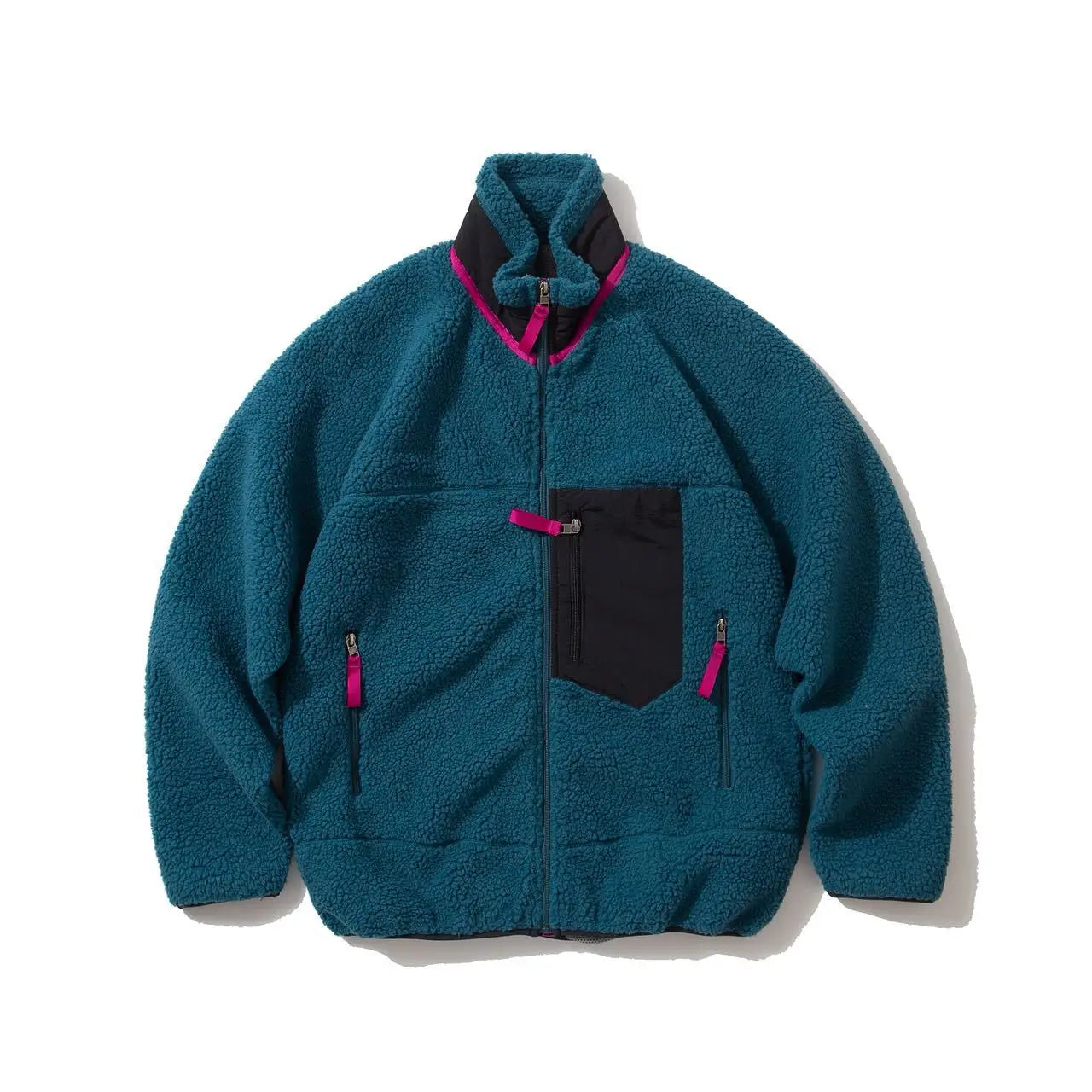 2026 Outdoor style Men's Cycling, Sports, Fishing, Mountain Climbing and Camping Fleece Jacket Imitating Lambskin Thermal Jacket