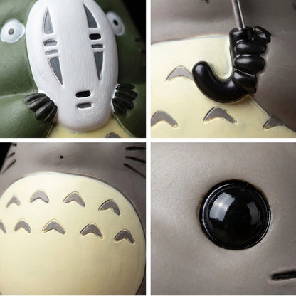 My Neighbor Totoro Mini Figures 5 Styles Studio Ghibli Anime Figurines Desktop Ornament Resin Model Gift for Anime Collectors