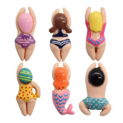 6-50pcs Resin Swimming & Sports Shoe Charm PVC Decorations Assorted Style Detachable Waterproof Suitable summer For Gift ideal