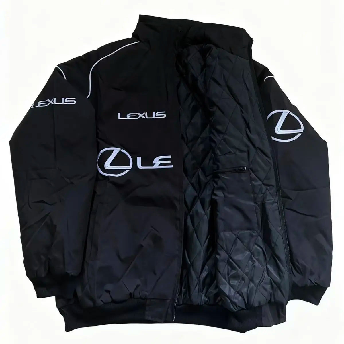 Lexus High-End Embroidered Cotton Jacket F1 Racing Motorcycle Warm Riding Jacket 4S Store Customized Workwear