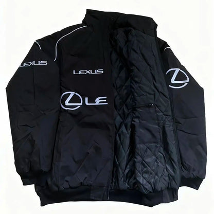 Lexus High-End Embroidered Cotton Jacket F1 Racing Motorcycle Warm Riding Jacket 4S Store Customized Workwear