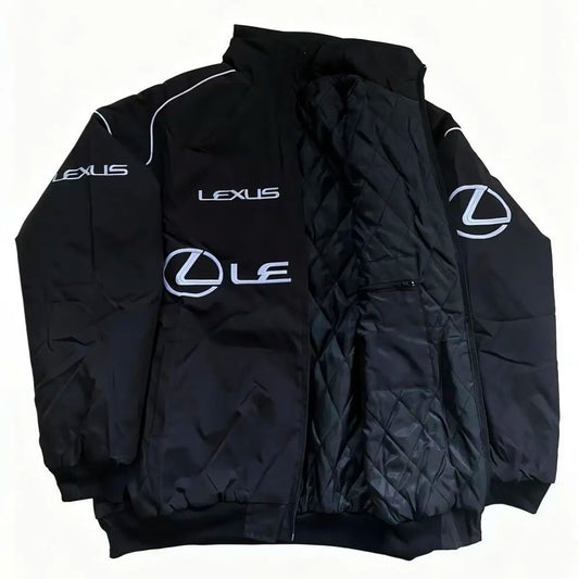 Lexus High-End Embroidered Cotton Jacket F1 Racing Motorcycle Warm Riding Jacket 4S Store Customized Workwear