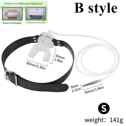 Adults Games Leather Bandl Oral Fixation Sex Toys Couples Mouth Stuffed Bondage cock ring penis plug adult bdsm gear and apparel