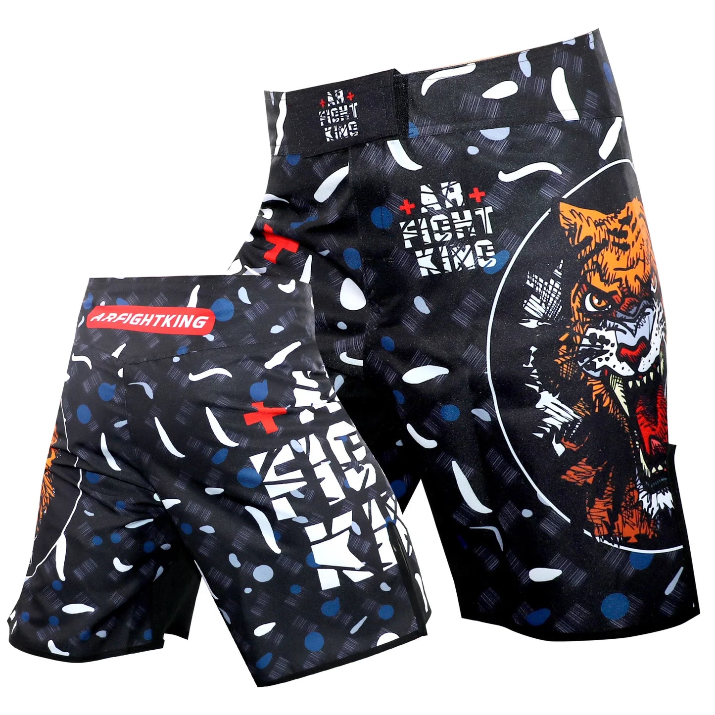 Fighter Jujitsu Sports 5-point Length Shorts Gym Jujitsu Taekwondo Thai Boxing Shorts Fighter Dress MMA Boxing Pants Size XXS-XL