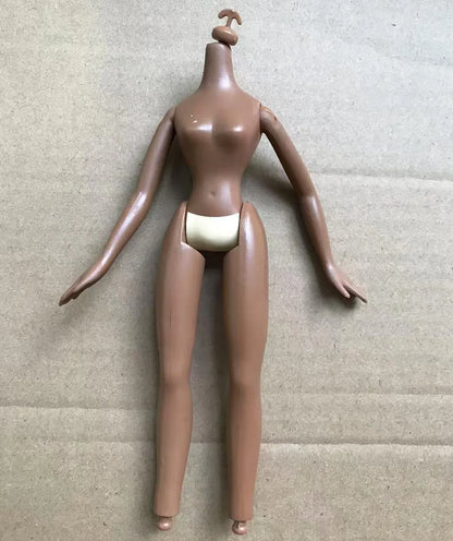 2001 Version Rare Face Doll Heads Classic Bratss White Brown Skin Colorful Hair Girl Boy Doll Parts for Collectors