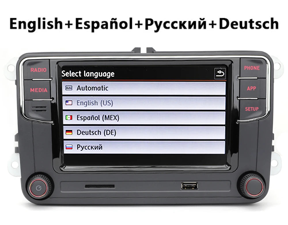 NONAME RCD360 PRO Carplay Car Radio New RCD330 Android Auto MIB Radio For VW Golf 5 6 Jetta MK5 MK6 Tiguan CC Polo Passat B5 B6