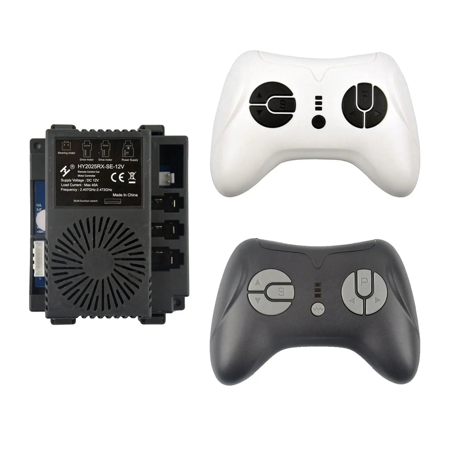 Kids Electric Car Remote Controller HY2025RX-12V Accessory for RC Model