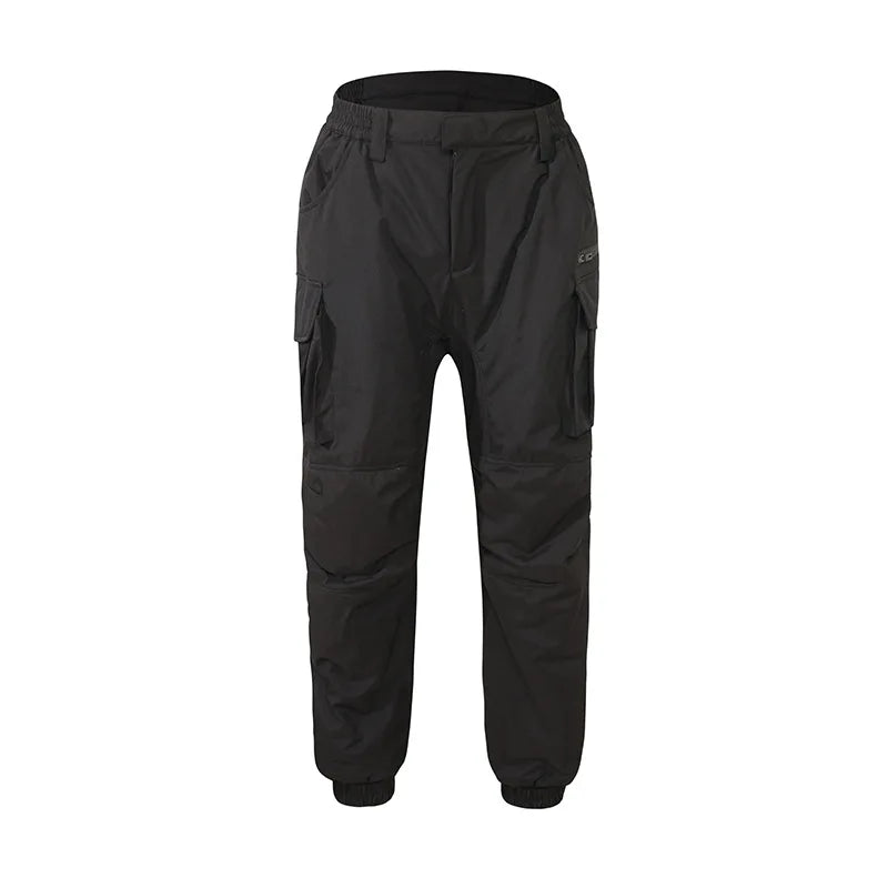 Heated Work Trousers Winter Thick Warm Cold Proof Heating Tactical Pants USB Intelligent Constant Temperature Bamboo Charcoal...