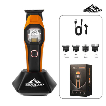 BRDCLIP Professional Hair Clippers Rechargeable Hair Trimmer Vector Motor Haircut DLC Blade Clippers For Man BRD-106 BRD-2601