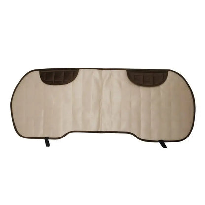 Car Seat Cover Front Rear Flocking Cloth Cushion Non Slide Winter Auto Protector Mat Pad Keep Warm Universal Fit Truck Suv Van