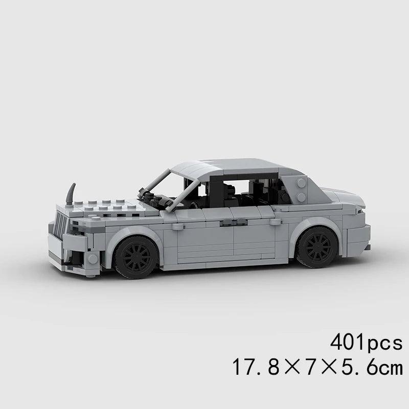 MOC Speed Car Miata MX-5 NA M3 Super Race Sport Vehicle Model Building Block Technical Racing Brick Toy Christmas Gift City