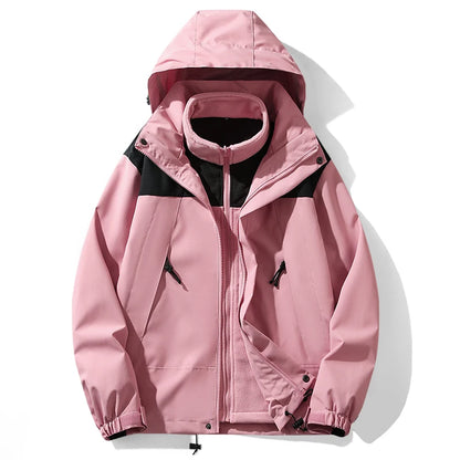 ARC Autumn and Winter Hardshell Jacket for Men and Women Simple Outdoor Sports Mountaineering Tourism Skiing Fashion Jacket