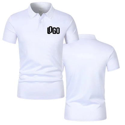 Customized T-Shirts with Printed Front and Back, Professional T-Shirts with Your Own Logo, Text Photos, Personalized Men's Premi