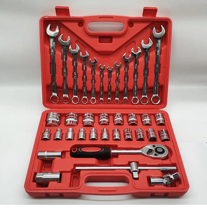 SNJUE Car Repair Tool Set Socket Box Toolbox Kit Emergency Vehicle Tools for Onboard Car Maintenance High Quality Durable Tools