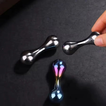 Funny Titanium Alloy Begleri Spinner Adult Fidget Toy Stress Relief Knucklebone Metal Finger Spinners Rotating Tabletop Gadgets