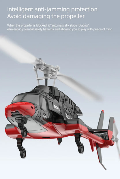 A61 RC Helicopter 2.4G 6-Aixs Gyroscope 4CH Altitude Hold Optical Flow Remote Control Helicopter Toys For Kid Adult