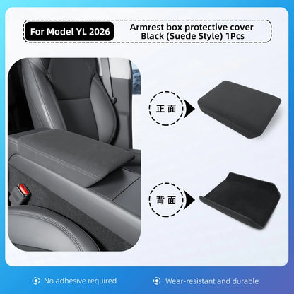 For Tesla Model YL 6 seats Armrest Box Protect Cover Center Console Anti-Scratch 2026 Automotive interior accessories