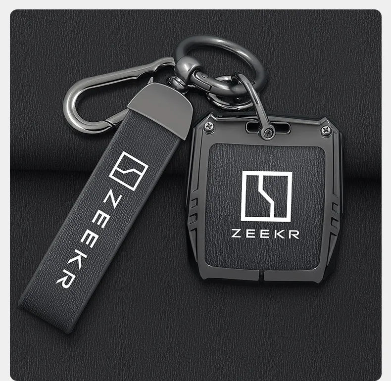 2025 ZEEKR 001 Keycase 7x 9x 007 009 Mix Car Specific Protective Shell Chain Keybag for Men and Women