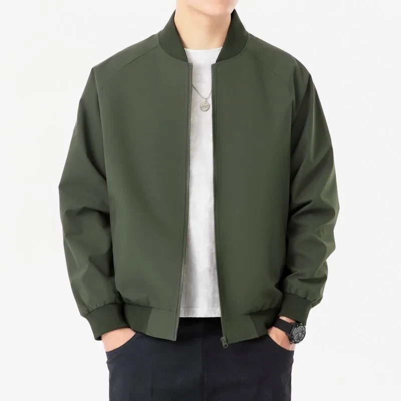 Men's Long-sleeved Jacket, Tooling Casual Sports Baseball Jersey, Thickened Jacket Men's