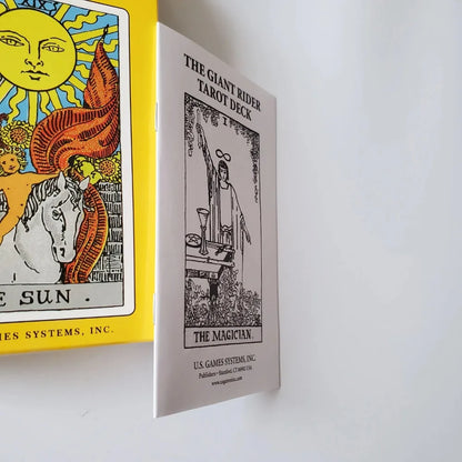 10*17.3cm Large Classic Rider Waite Tarot Deck 78 Pcs Cards with Guidebook for Beginners