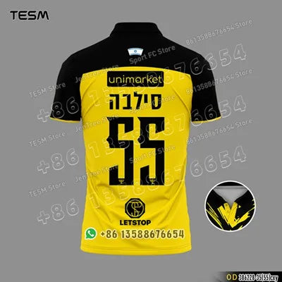 Sports POLO Shirt Summer Men Casual Short Sleeve Lapel Printed T-shirt Striped Retro Fashion Top Outdoor Team Breathable POLO