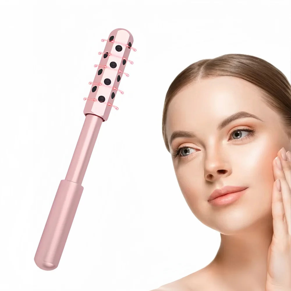 24 Germanium Beauty Bar - Face Lift Massage Stick for Wrinkles & Skin Rejuvenation, Anti-Aging Facial Massager Tool