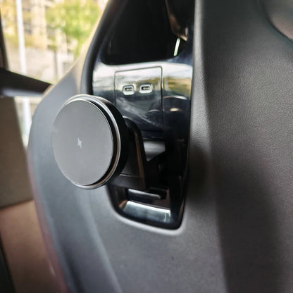 For BMW X7 X6 X5 X3 I5 I7 IX 2023 2024 2025 Car Wireless Charger Seat Pad Phone Magnetic LED Holder Stand Trim Accessories