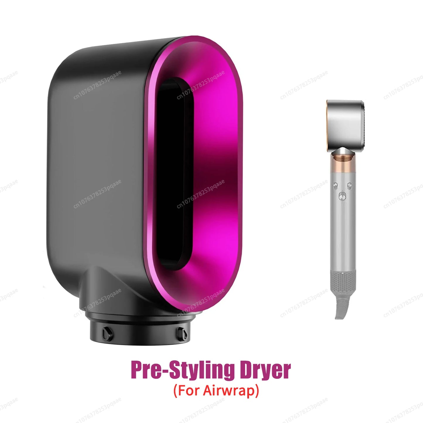 Pre-Styling Dryer Attachment Drying Hair Nozzle Replacement for Dyson Airwrap HS01/05/08 and Sencimen X9 Accessories Fast Drying