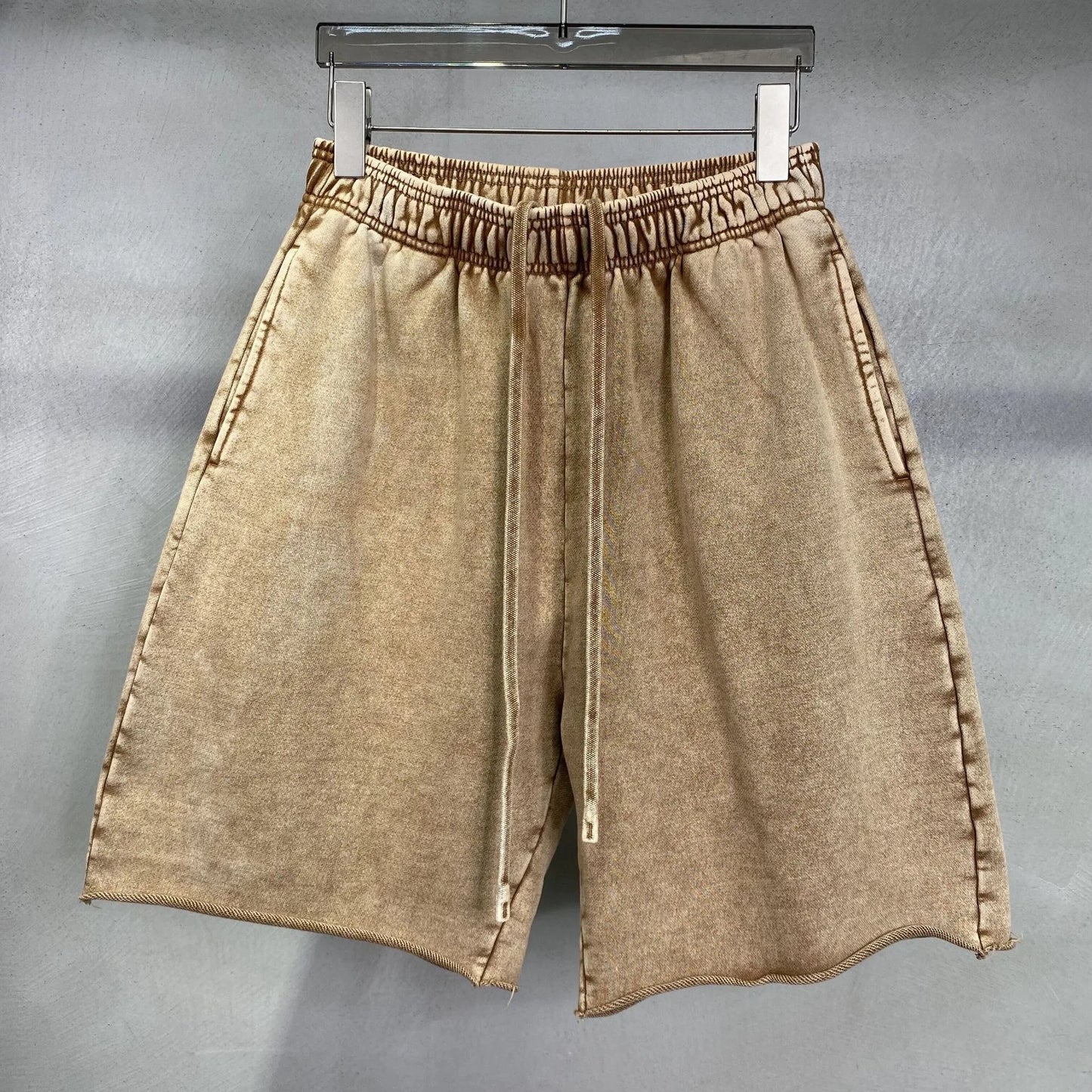 Shorts Summer New 420g Batik Men's Shorts American Street Trendy Brand Retro Men's and Women's Medium Pants