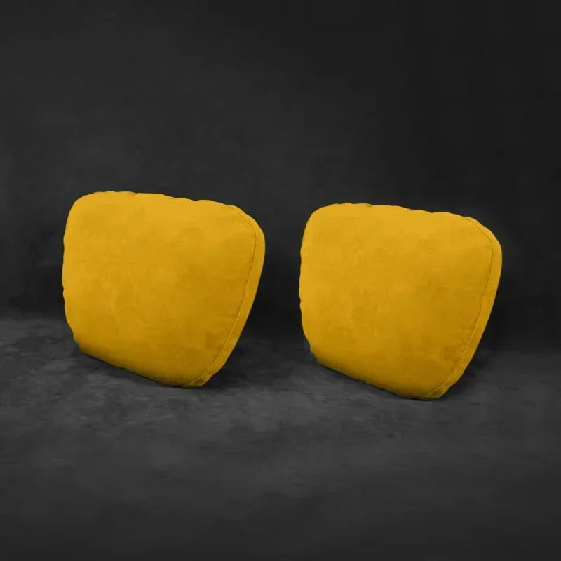 Italy Suede Car Neck Rest Pillow For Nissan Rogue X-Trail T32 T33 Seat Head Neck Support Cushion Auto Interior Accessories