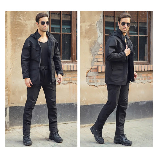 Men Winter  Waterproof And Warm Pants, Rock Climbing, Cycling, Sports, Camping, Hiking, Fishing, Combat, Casual Pants