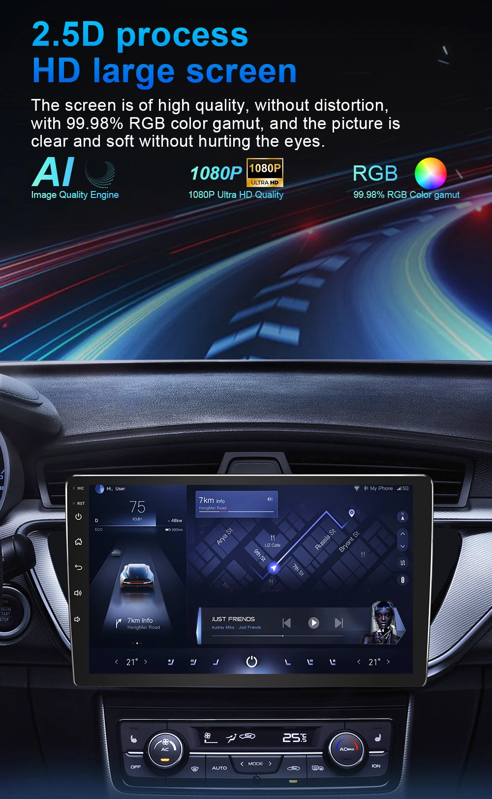 For Nissan Juke Yf15 2010 2011 2012 2013 2014 Carplay Auto 5g+wifi Gps Car Radio Navigation Multimedia Video Player Stereo Bt