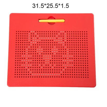 Magnetic Drawing Board Magnetized Board For Children Travel Activities Montessori Education Toy Magnet Ball Pad Magnetic Stylus