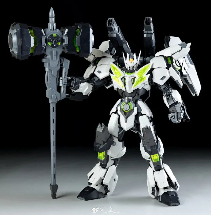 Hemoxian 1/100 The Entropy Of Gods Thor Model Kit Led Light Action Figures Assembly Mecha Toy Desktop Ornament Collectable Gifts