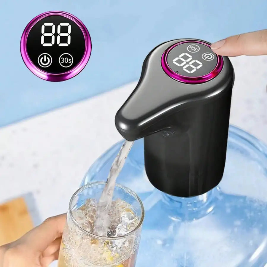 Smart Home Bottled Water Purifier Automatic Water Dispenser, USB Rechargeable, Intelligent Mineral Water Bucket Pump, Home Water Dispenser Pump, Wireless Water Pump