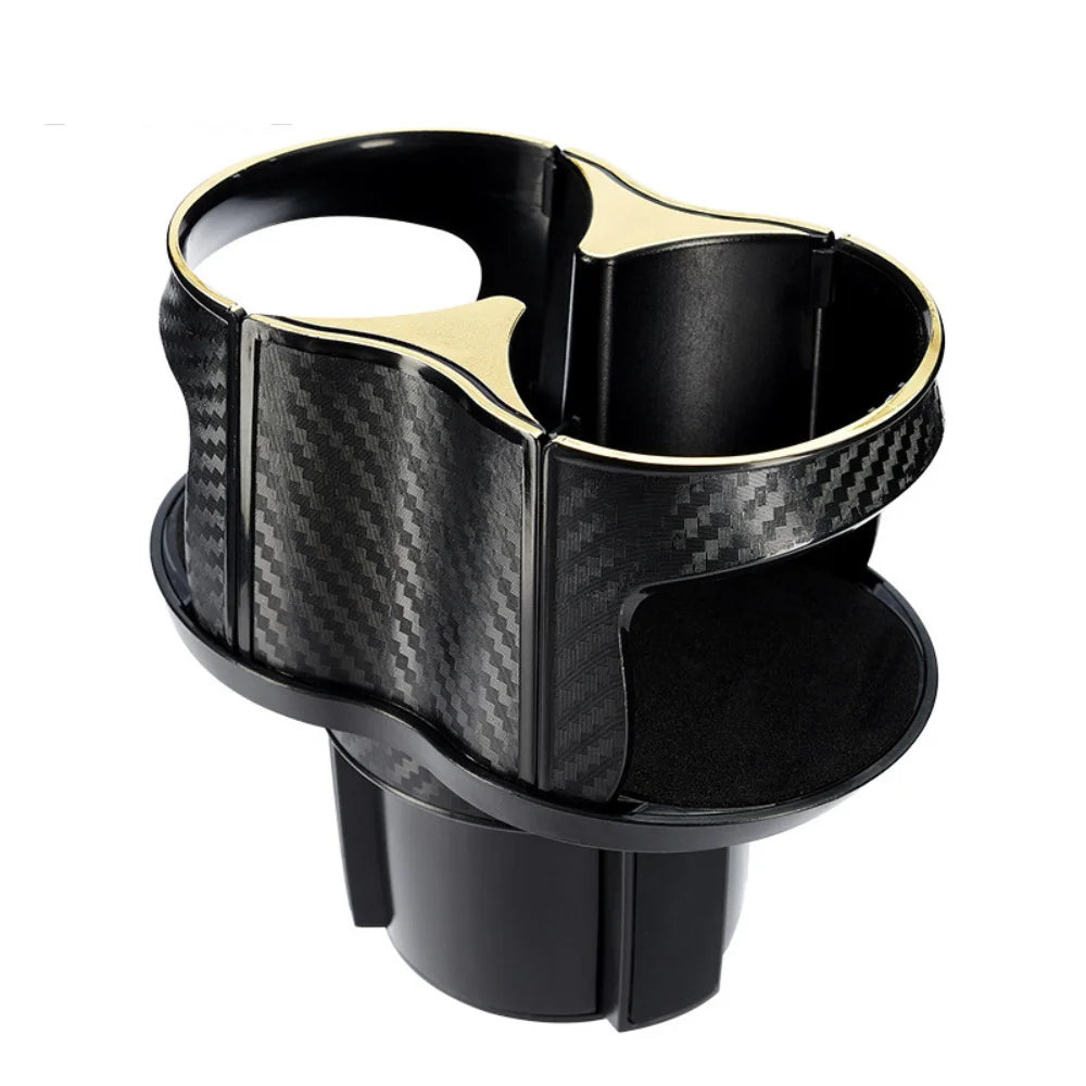 2-in-1 Car Cup Holder Expander Cupholder Adapter Auto Interior Cup Expandable Car Multifunction Organizer Storage Accessori Q7K3