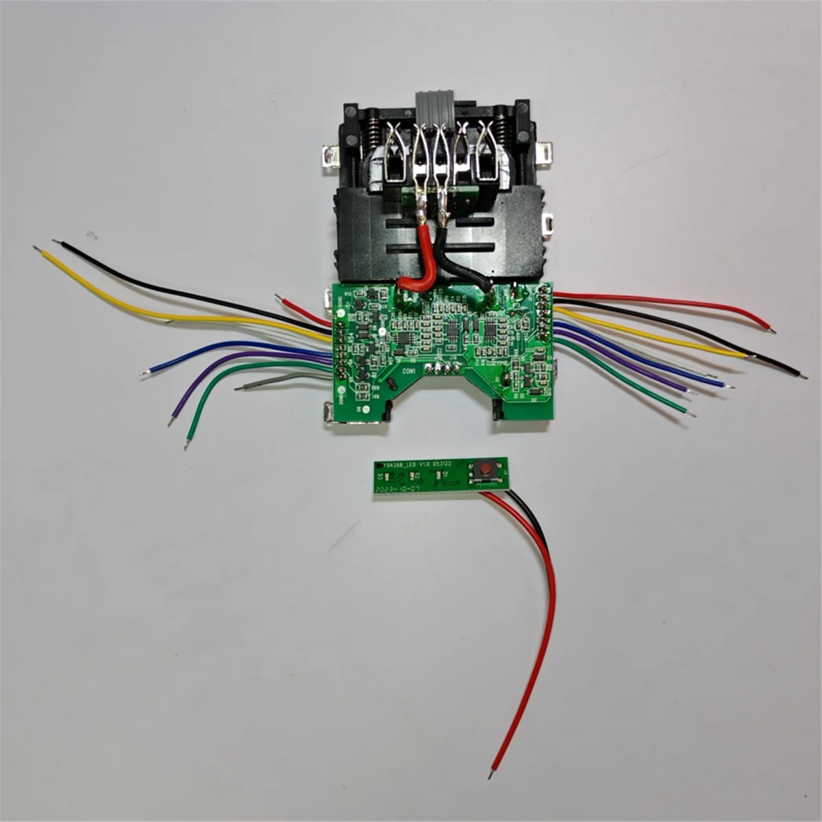 BMS for DEWALT 20/60V 18650 54v Flexvolt Lithium Battery Plastic Case Shell Circuit Board 6A 9A