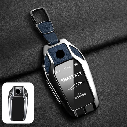 LED Display Metal Car Key Case Holder Shell Cover For BMW 5 7 Series G11 G12 G30 G31 G32 I8 I12 I15 G01 G02 G05 G07 X3 X4 X5 X7